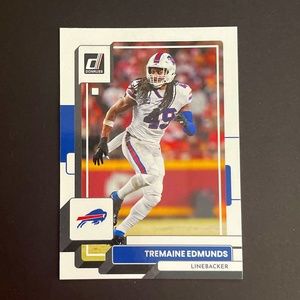 Tremaine Edmunds: Buffalo Bills, Linebacker 2022 Panini Donruss Football #120